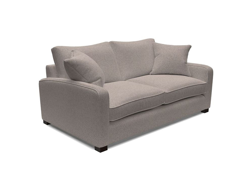 Brook Green 2.5 seater sofa in Two Tone Plain Biscuit